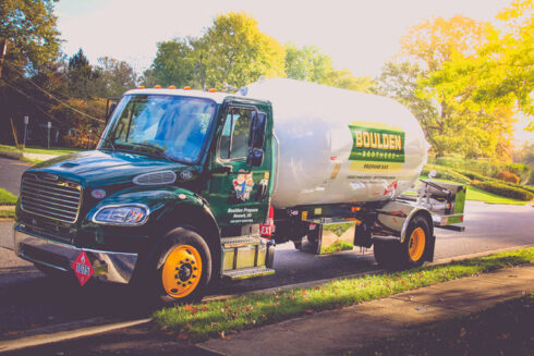 Boulden Brothers Propane Bobtail | Keehn Service Corporation