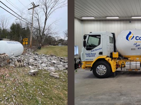 County Propane Truck Rebuild | Keehn Service Corporation