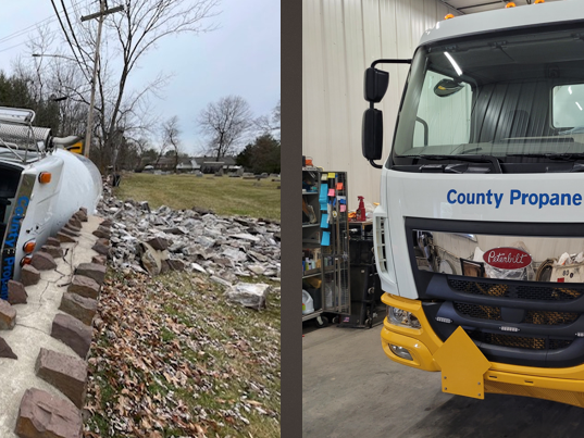 County Propane Truck Rebuild | Keehn Service Corporation