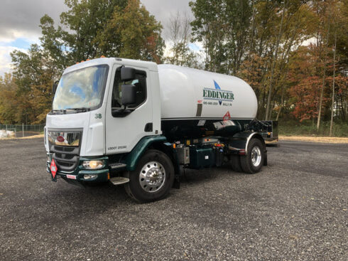 Eddinger Propane Bobtail Truck | Keehn Service Corporation