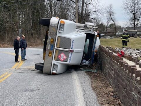 Propane Truck Crash Site | Keehn Service Corporation