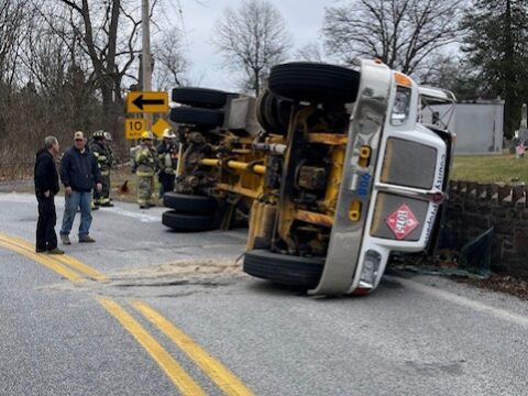 Propane Truck Crash Site | Keehn Service Corporation